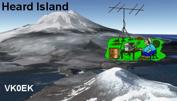 WJ2O Ham Radio | Heard Island, Antartica