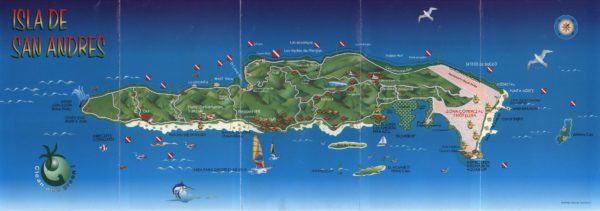 map-San-Andres - WJ2O Ham Radio