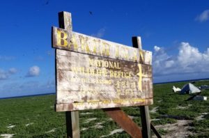 Baker Island Sign