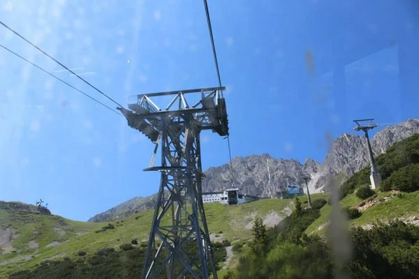 Mountain lift in Austria